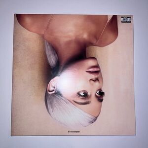 Ariana Grande Sweetener Standard Black Double LP